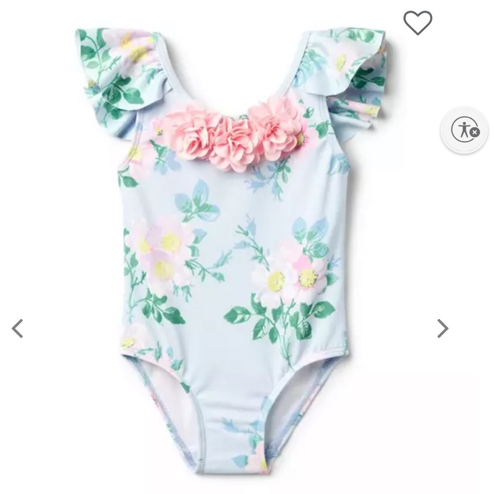 Janie & Jack floral swimsuit